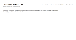 Desktop Screenshot of joannaharmon.com